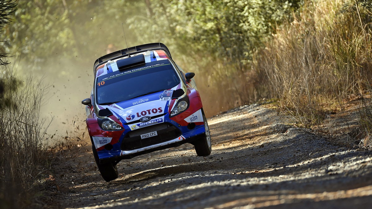 Robert Kubica i Maciej Szczepaniak