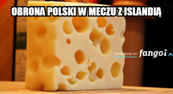 Memy po meczu Polska - Islandia