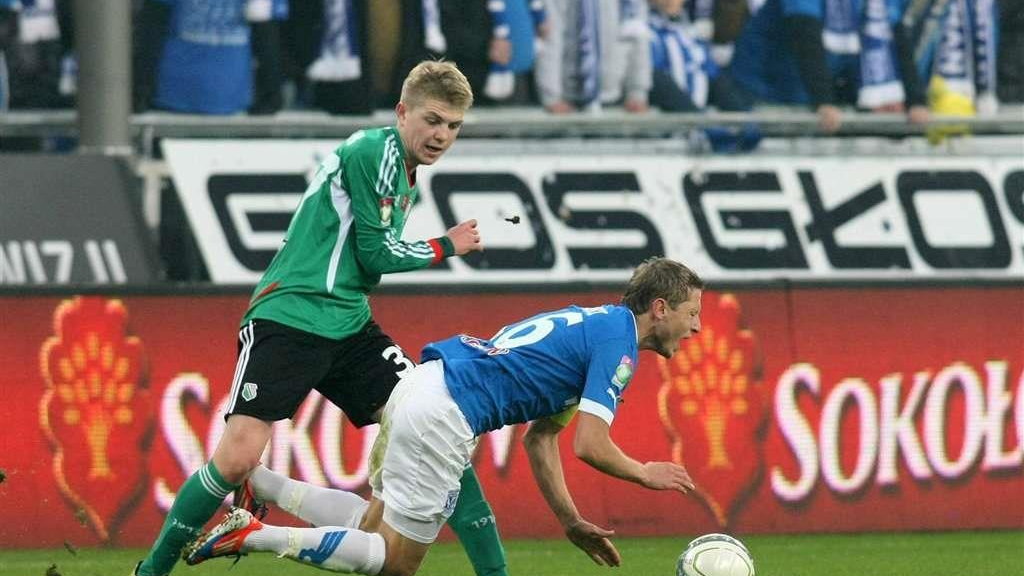 Lech Poznań - Legia Warszawa Dominik Furman - Rafał Murawski