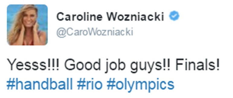 Wpis Caroline Wozniacki