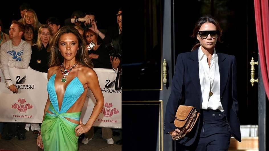 Victoria Beckham kiedyś i dziś