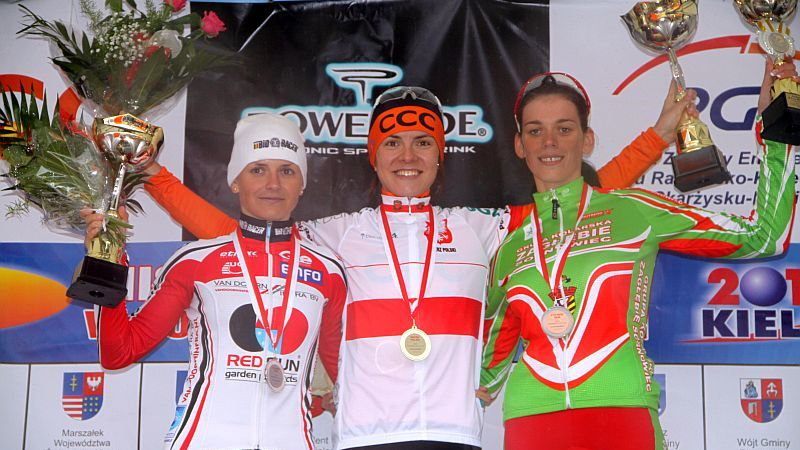 Podium mistrzostw Polski