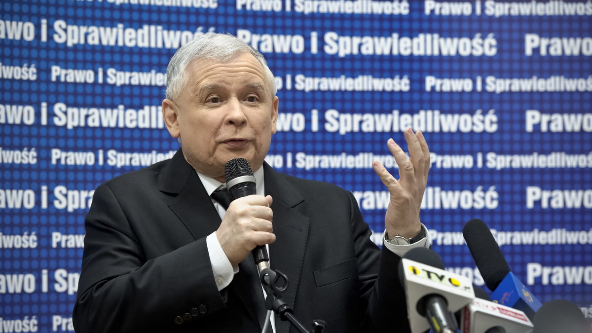 Jarosław Kaczyński, fot. PAP/Wojciech Pacewicz