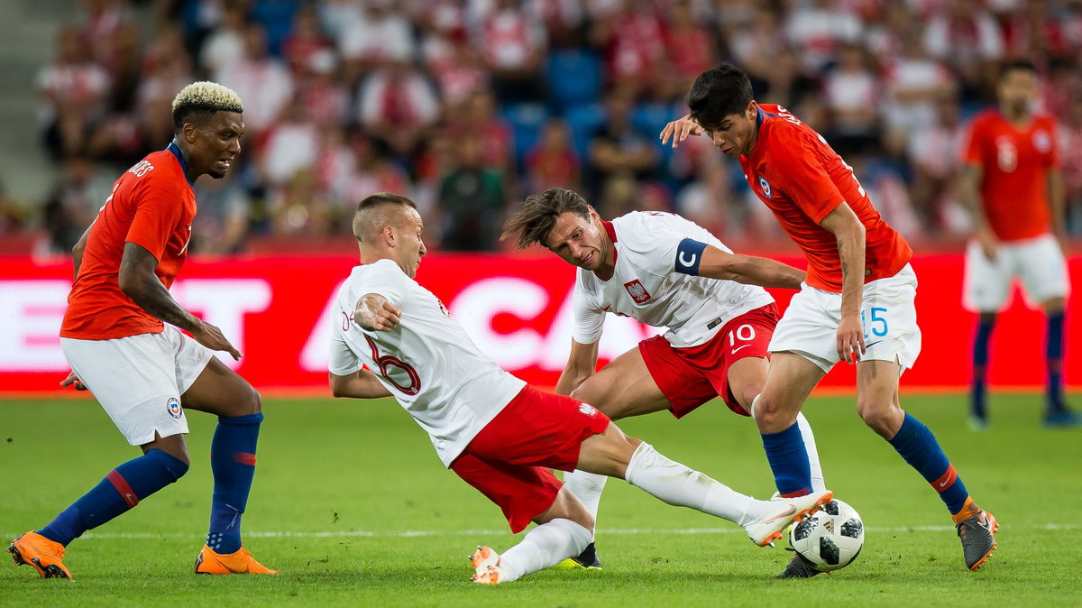 W 2018 roku Polacy zremisowali z Chile 2:2