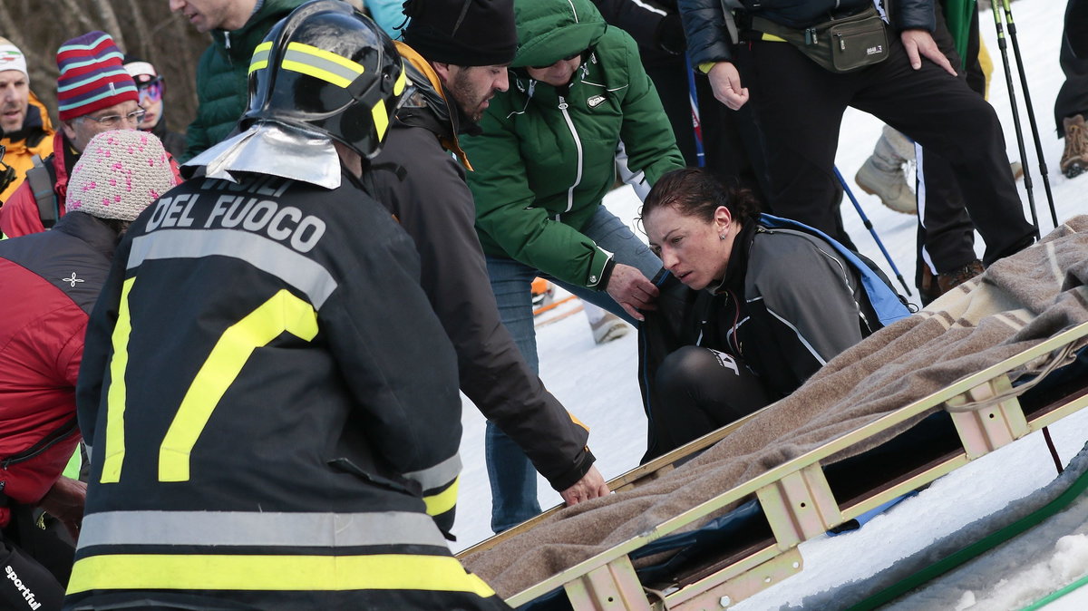 Tour de Ski: Justyna Kowalczyk przetransportowana do szpitala