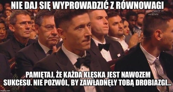 Złota Piłka odwołana - memy