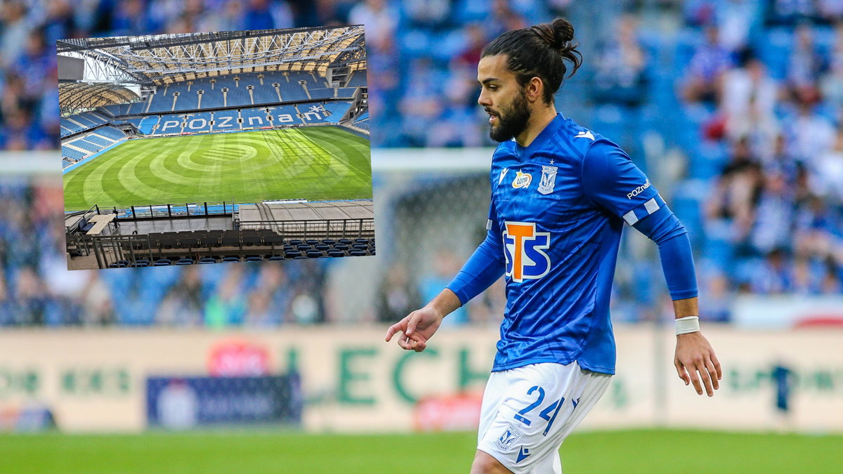 Joao Amaral i stadion Lecha Poznań