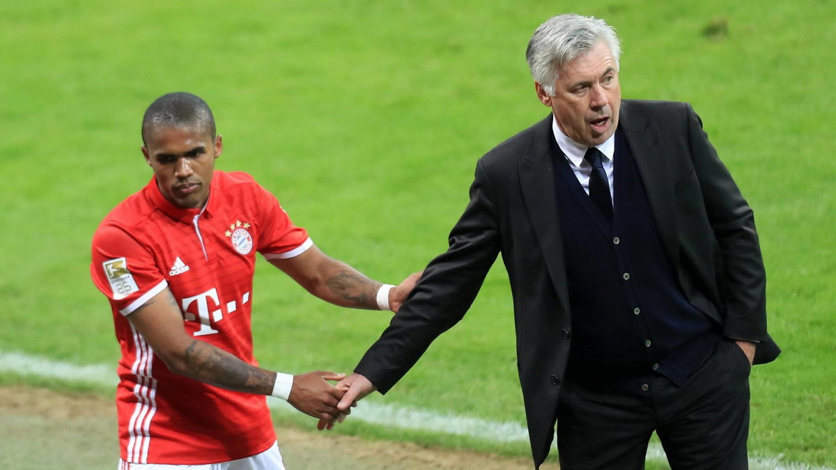 Carlo Ancelotti i Douglas Costa