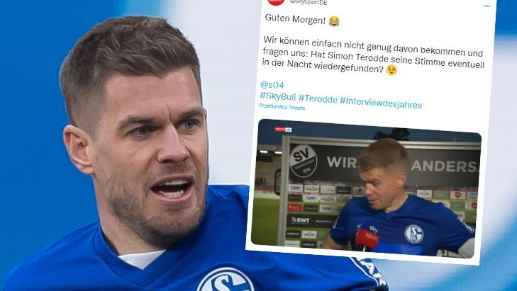 Piłkarz Schalke Simon Terodde