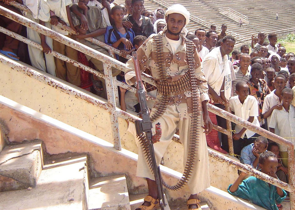 Stadion w Mogadishu w 2006 r.