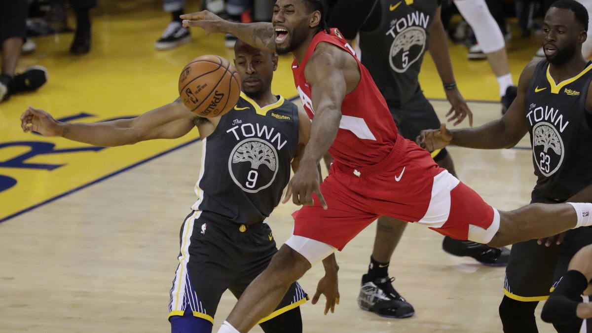 Mecz Golden State Warriors z Toronto Raptors 