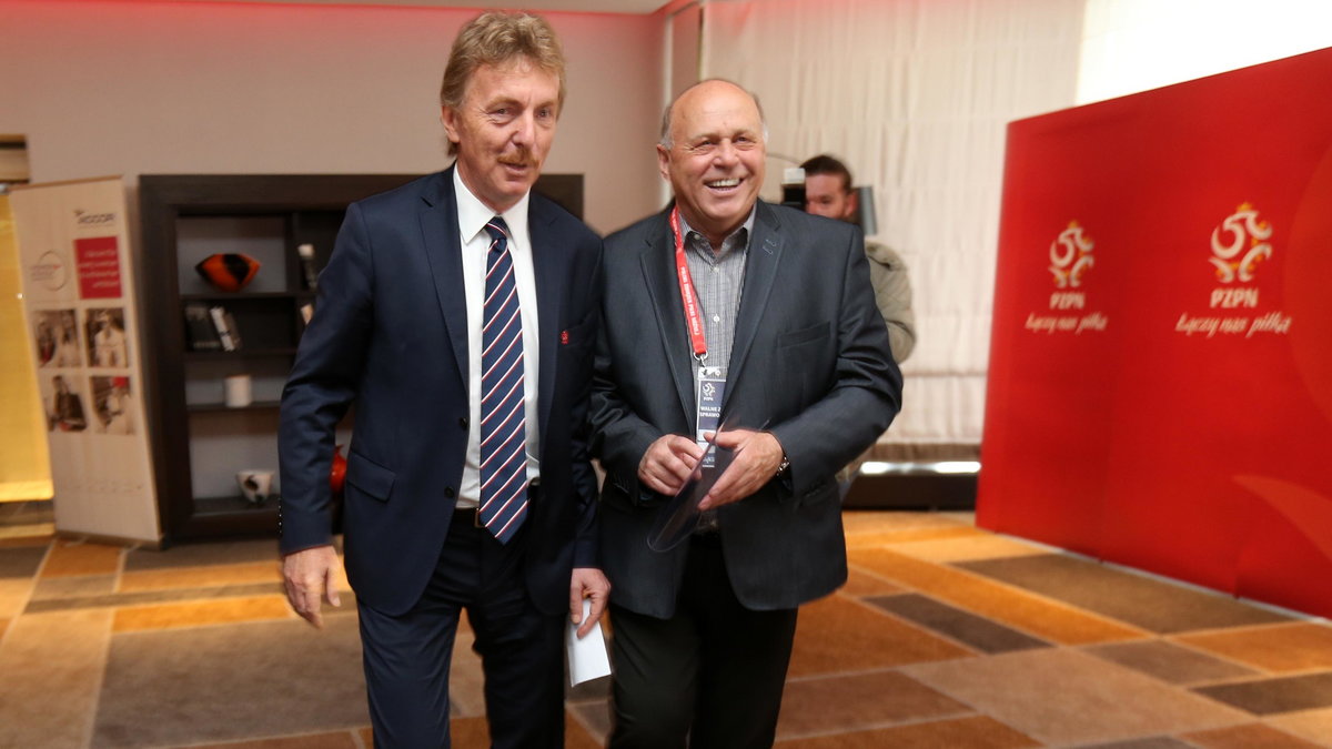 Zbigniew Boniek i Grzegorz Lato