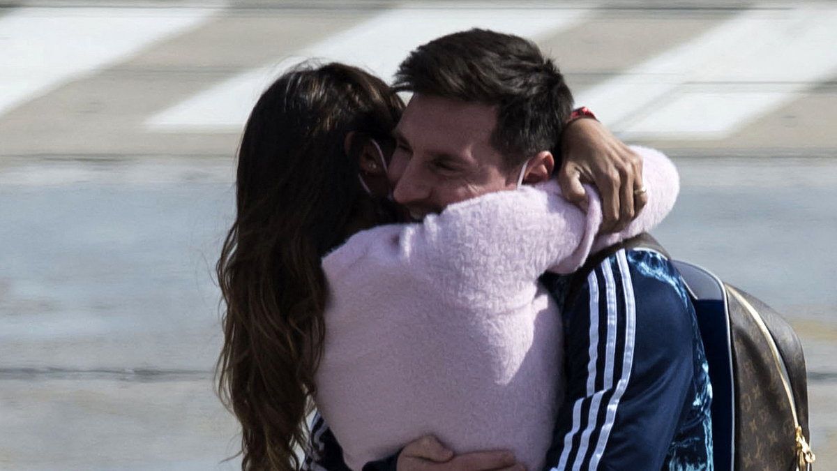 Antonella Roccuzzo i Lionel Messi 