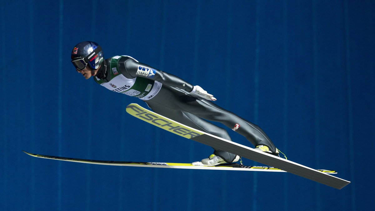 Gregor Schlierenzauer, fot.  AFP PHOTO / ROBERT MICHAEL