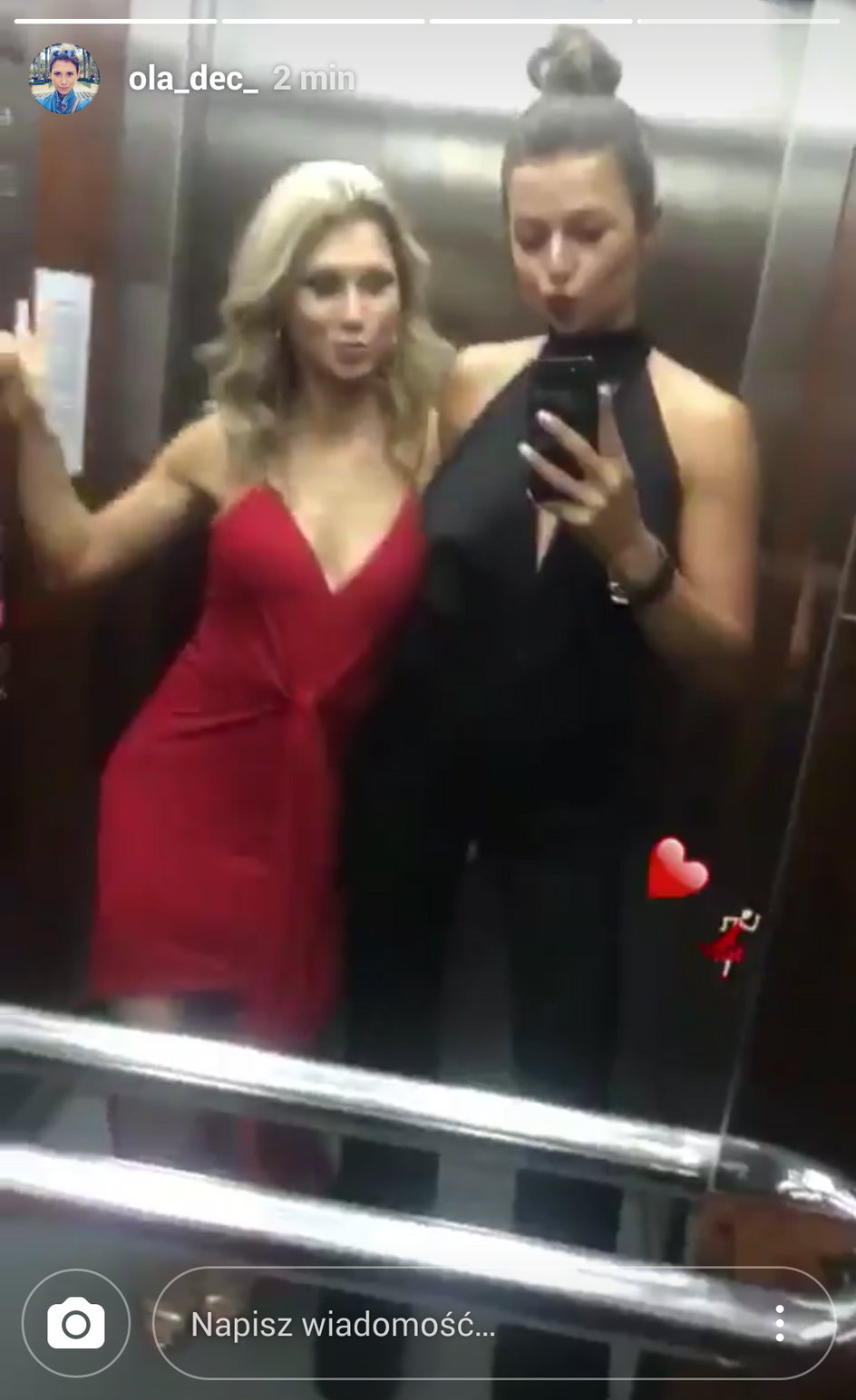 Anna Lewandoska i Aleksandra Dec fot. ola_dec_