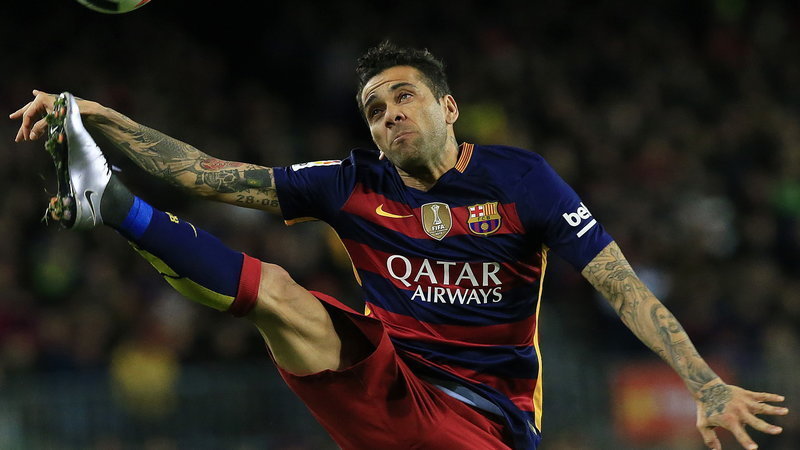 Dani Alves, fot. AFP