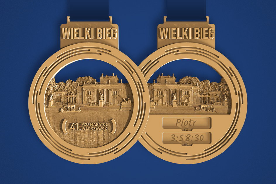 Medal 41. PZU Maratonu Warszawskiego