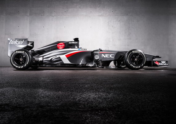 Nowy bolid Sauber