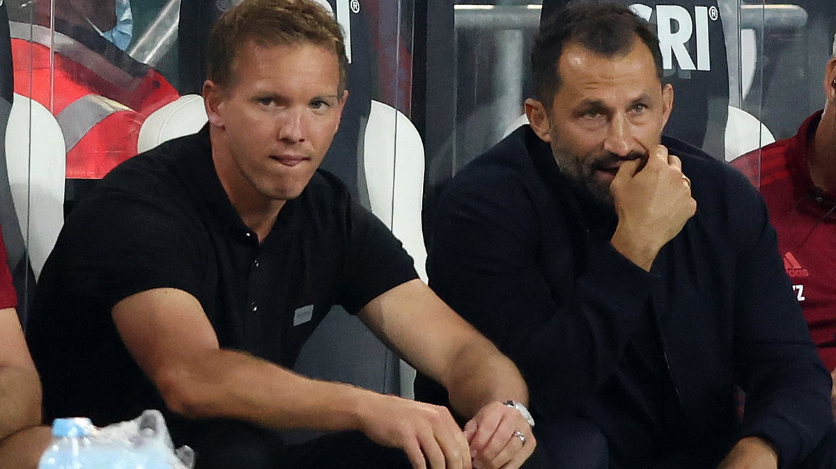 Julian Nagelsmann (z lewej) i Hasan Salihamidzić