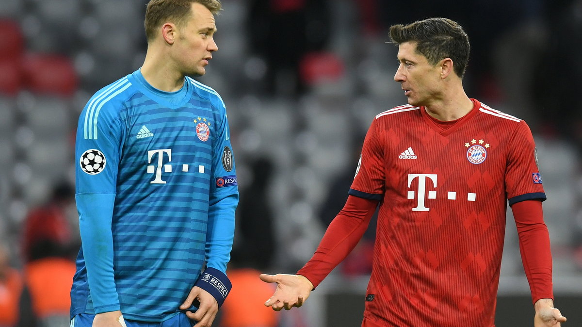 Manuel Neuer i Robert Lewandowski