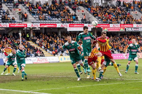 Korona Kielce - Śląsk Wrocław Sebastian Mila, Waldemar Sobota