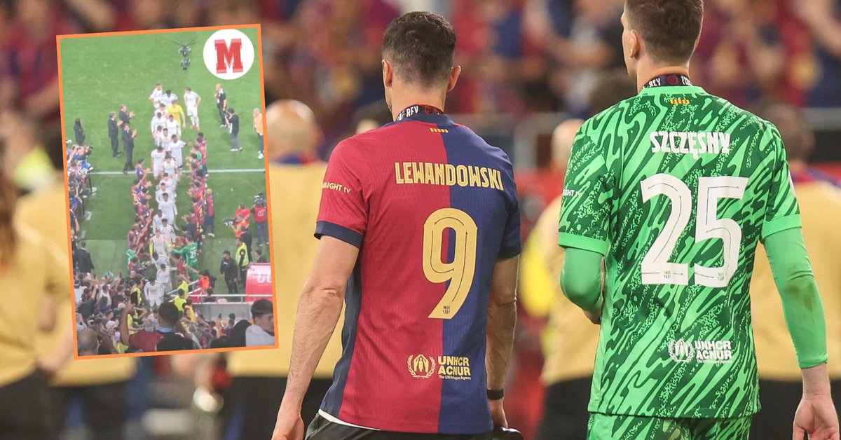 Tak zachowała się Barcelona wobec piłkarzy Realu. Nagranie poszło w świat