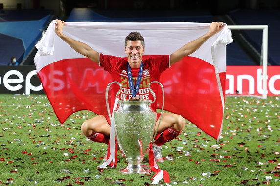 Robert Lewandowski w 2020 r.