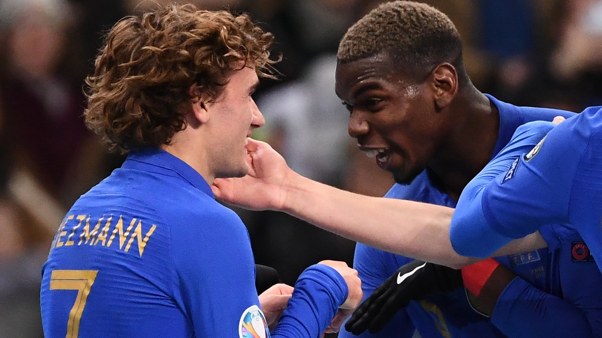 Antoine Griezmann i Paul Pogba