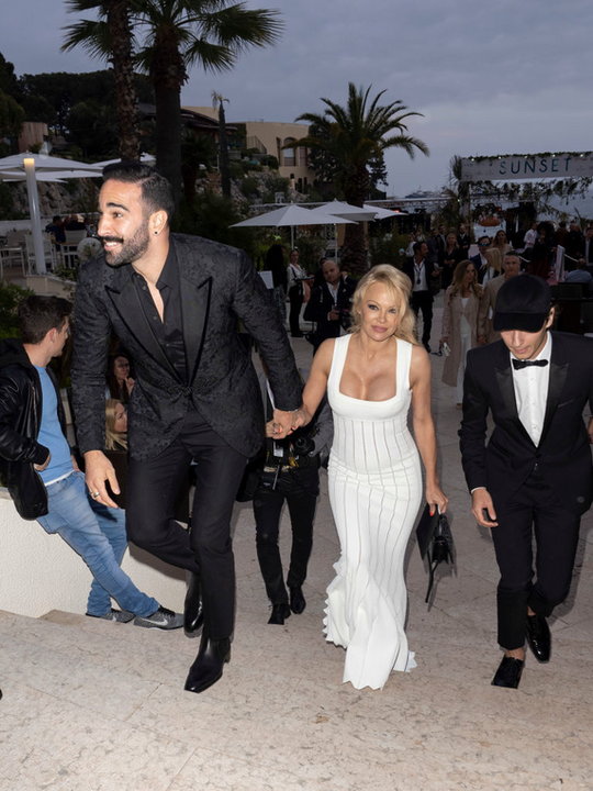 Pamela Anderson i Adil Rami