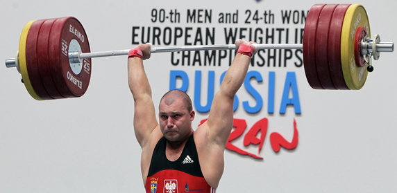 RUSSIA WEIGHTLIFTING EUROPEAN CHAMPIONSHIPS