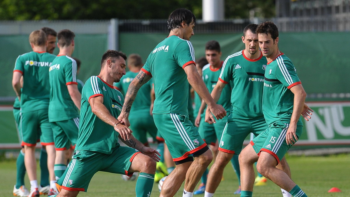 Legia Warszawa trening