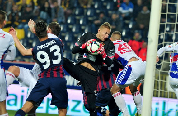 PIŁKA NOŻNA POLSKA EKSTRAKLASA POGOŃ GÓRNIK ZABRZE (Dawid Kudła)