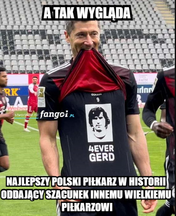 Robert Lewandowski wyrównał rekord Gerda Muellera