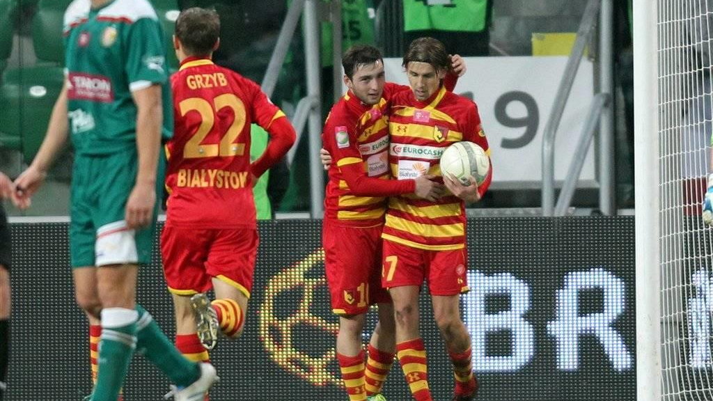 Śląsk - Jagiellonia/Nika Dzalamidze i Euzebiusz Smolarek