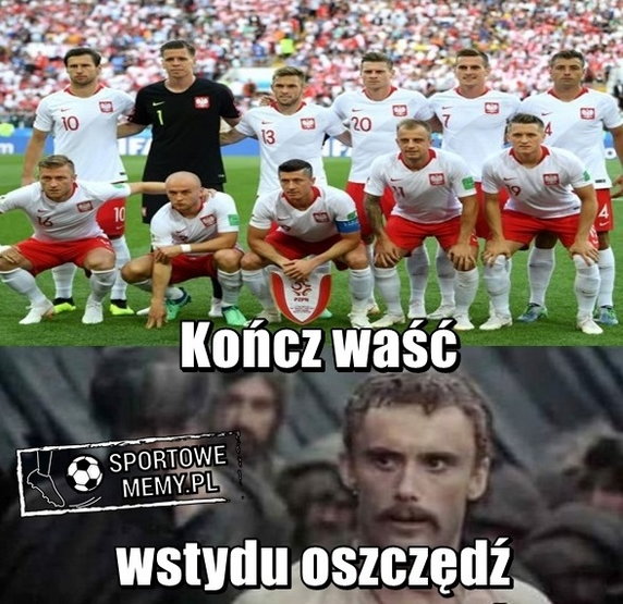 Mundial 2018: memy po meczu Polska - Kolumbia