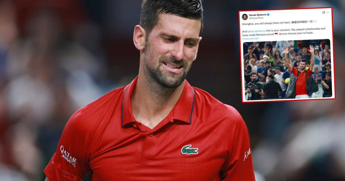 Novak Djoković przeżywa coś takiego pierwszy raz od 15 lat. Właśnie zabrał głos