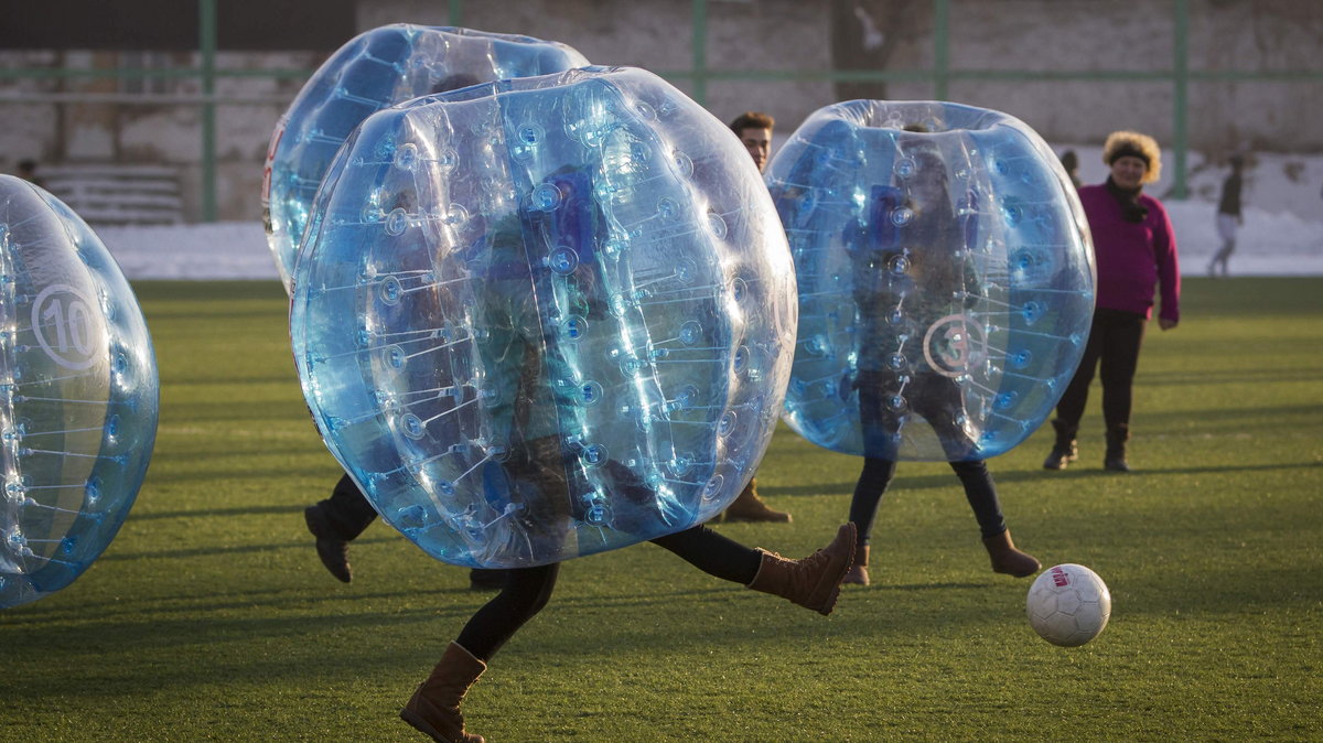 Bubble football