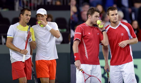 2. Tomas Berdych, Lukas Rosol i Stanislas Wawrinka, Marco Chiudinelli