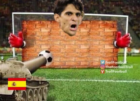 Memy po meczu Maroko — Hiszpania