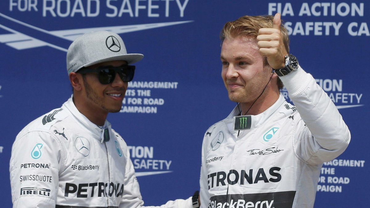 Nico Rosberg i Lewis Hamilton