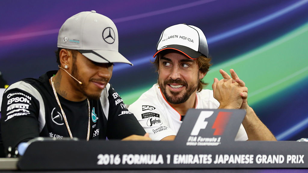 Lewis Hamilton i Fernando Alonso