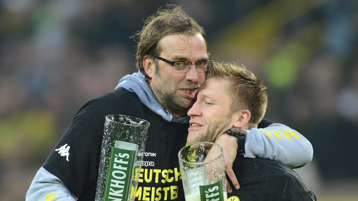 Jürgen Klopp i Jakub Błaszczykowski