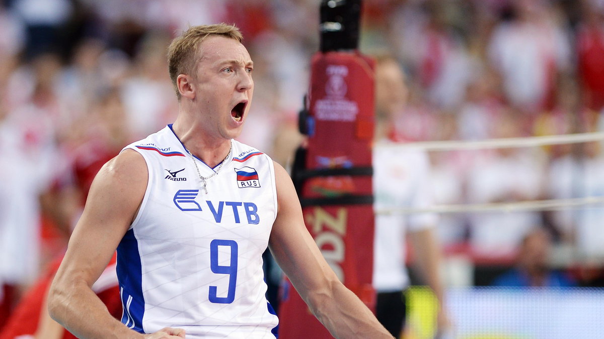 Aleksiej Spirydonow, reprezentacja Rosji siatkarzy, mistrzostwa świata 2014, siatkówka