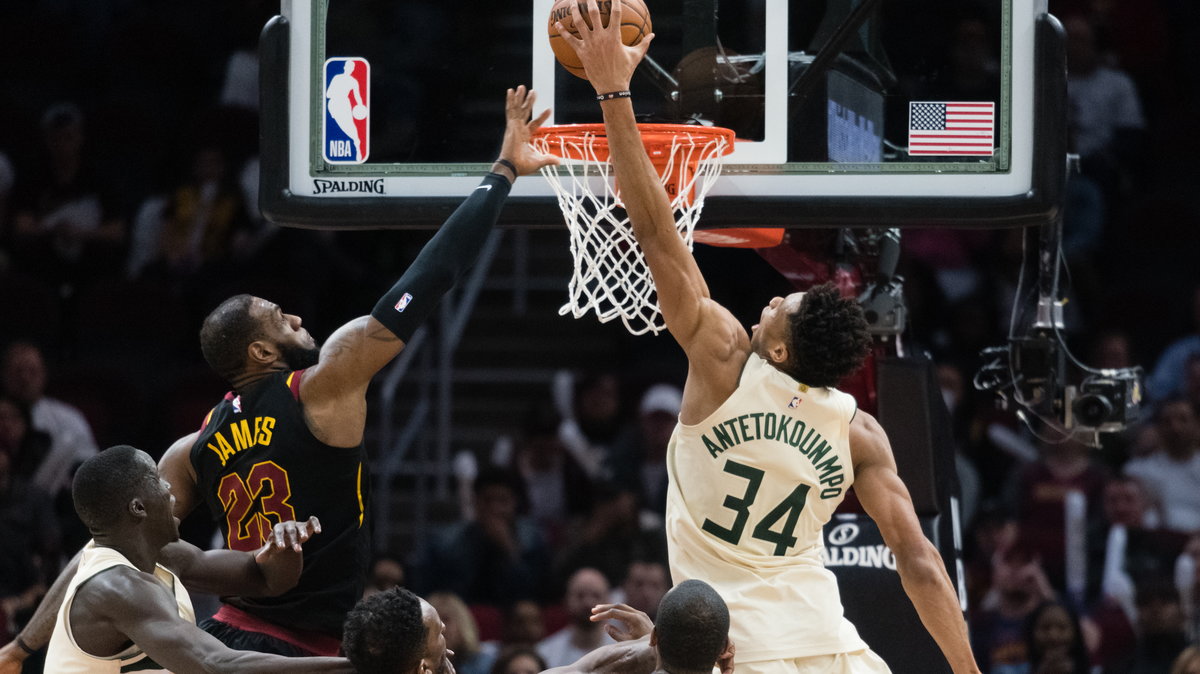 LeBron James i Giannis Antetokounmpo