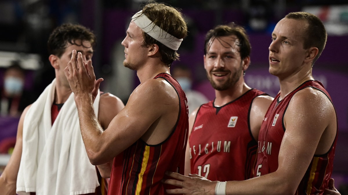 Belgijscy koszykarze 3x3 w Tokio byli blisko wywalczenia brązowych medali