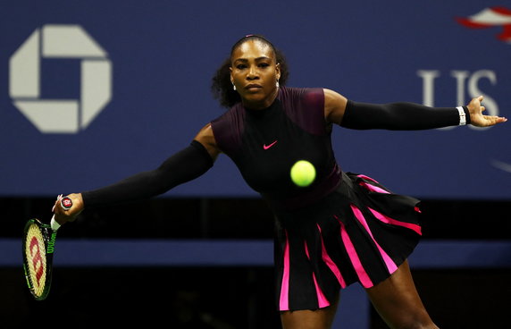 Serena Williams podczas US Open 2016