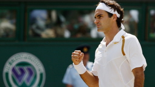 TENNIS-WIMBLEDON-FEDERER