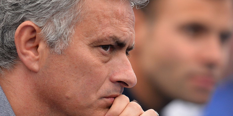 Jose Mourinho, fot. AFP PHOTO / GLYN KIRK