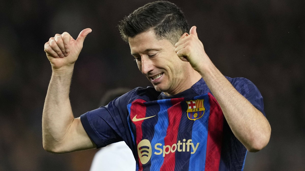 Robert Lewandowski w barwach FC Barcelona