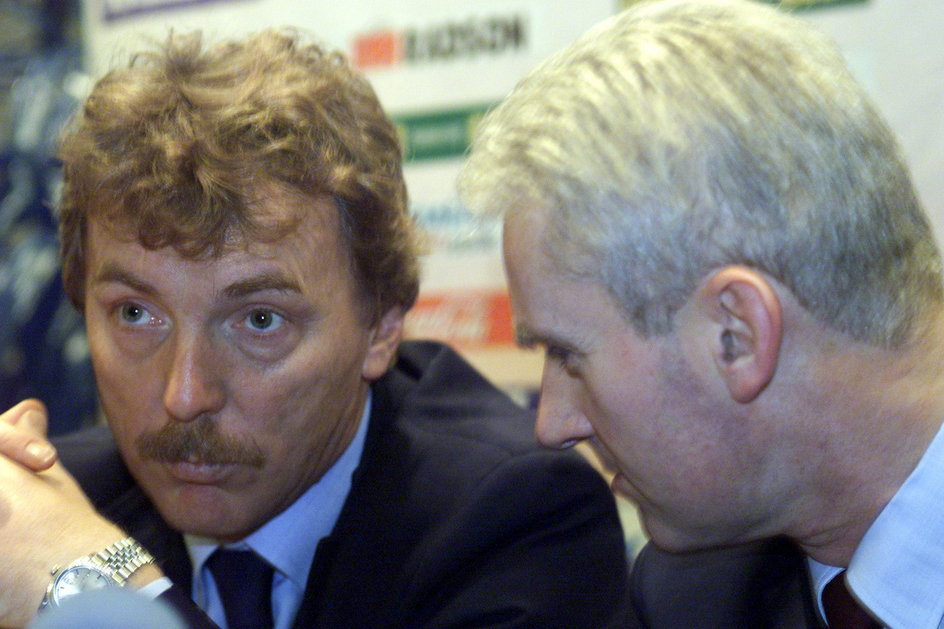 Zbigniew Boniek i Michał Listkiewicz w 1999 r. objęli władzę w Polskim Związku Piłki Nożnej. Początek ich pracy to słynna afera